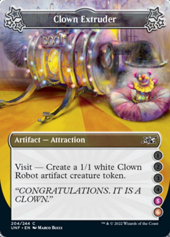 Clown Extruder (5-6) [Unfinity] | Jomio and Rueliete's Cards and Comics