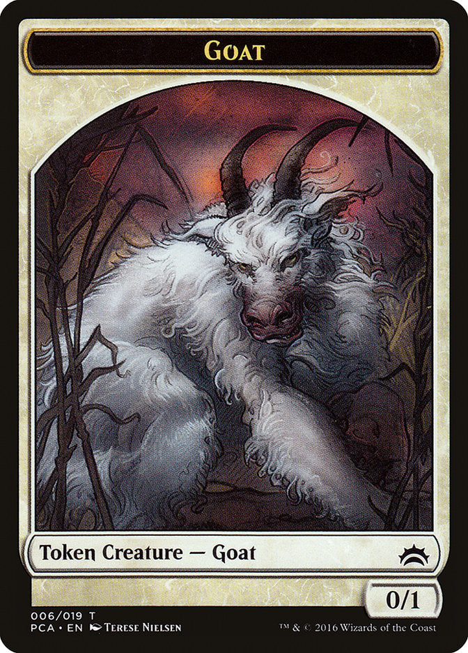 Goat // Insect Double-Sided Token [Planechase Anthology Tokens] | Jomio and Rueliete's Cards and Comics