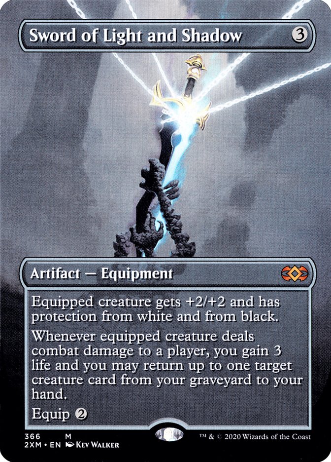 Sword of Light and Shadow (Toppers) [Double Masters] | Jomio and Rueliete's Cards and Comics