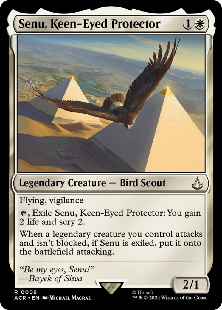 Senu, Keen-Eyed Protector [Assassin's Creed] | Jomio and Rueliete's Cards and Comics