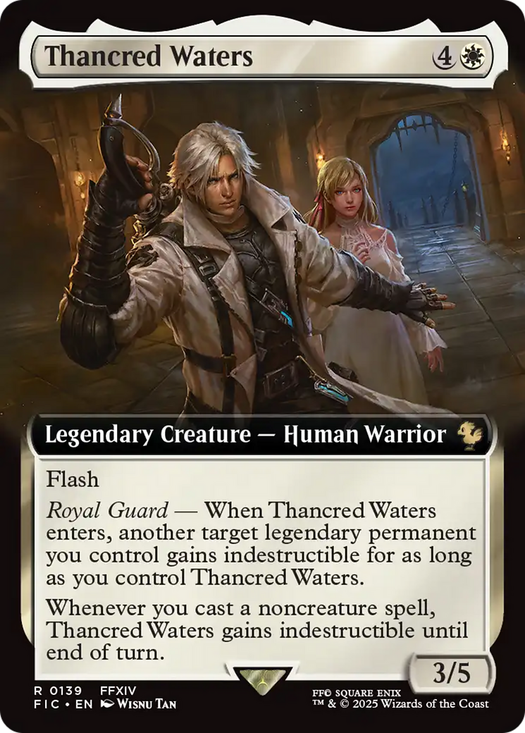 Thancred Waters (Extended Art) [FINAL FANTASY Commander] | Jomio and Rueliete's Cards and Comics