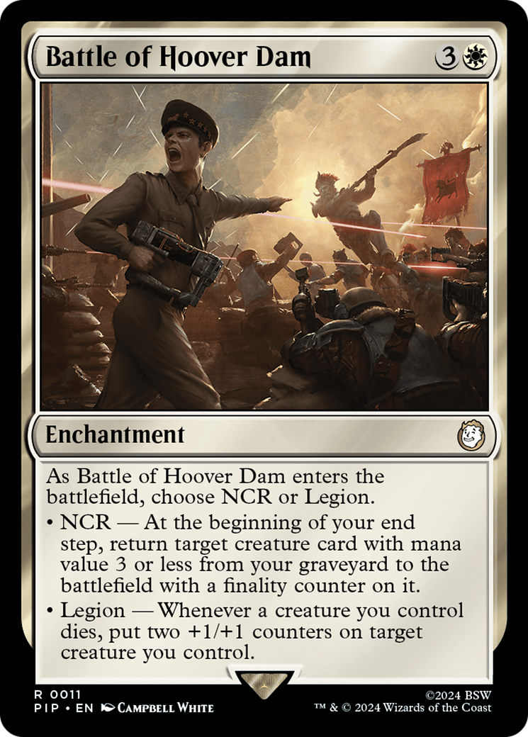 Battle of Hoover Dam [Fallout] | Jomio and Rueliete's Cards and Comics
