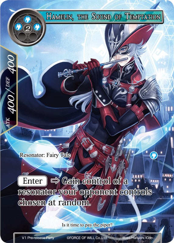 Hamelin, the Sound of Temptation (V1 Pre-release Party) [Promo Cards] | Jomio and Rueliete's Cards and Comics