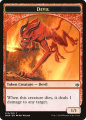 Devil // Satyr Double-Sided Token [Challenger Decks 2020 Tokens] | Jomio and Rueliete's Cards and Comics