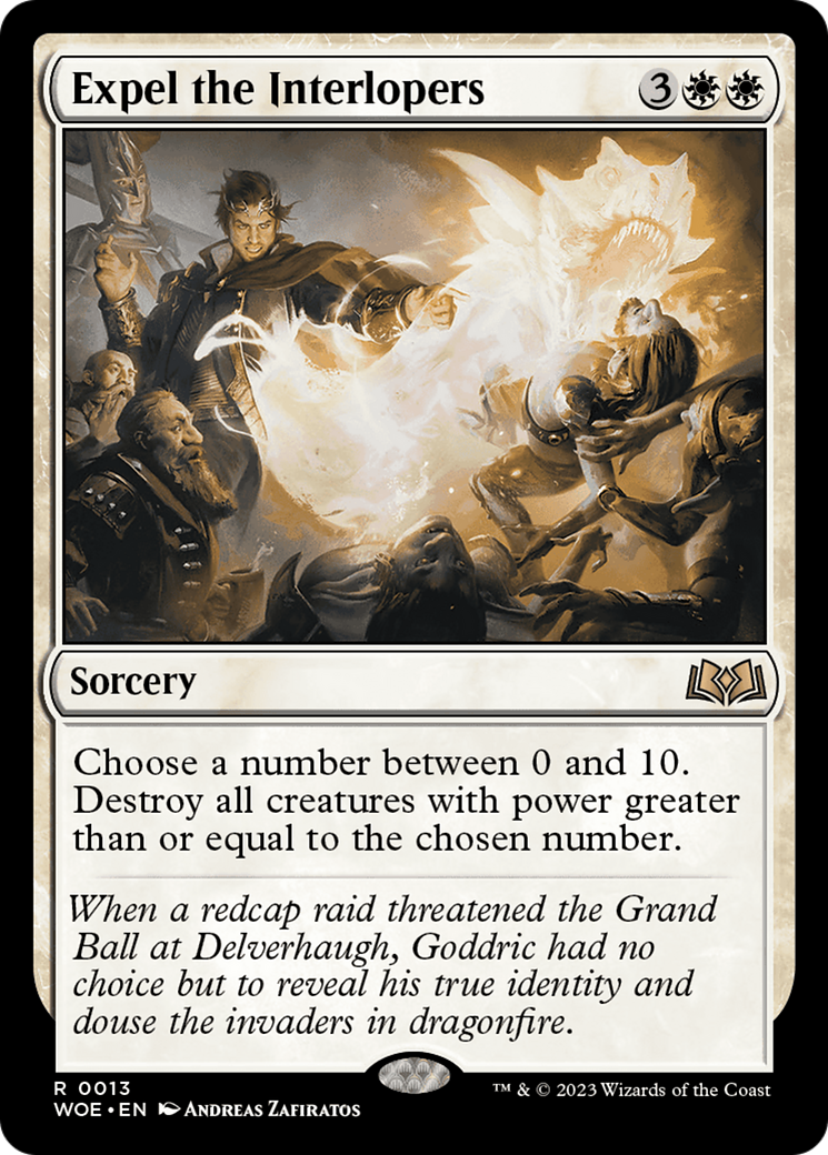 Expel the Interlopers [Wilds of Eldraine] | Jomio and Rueliete's Cards and Comics