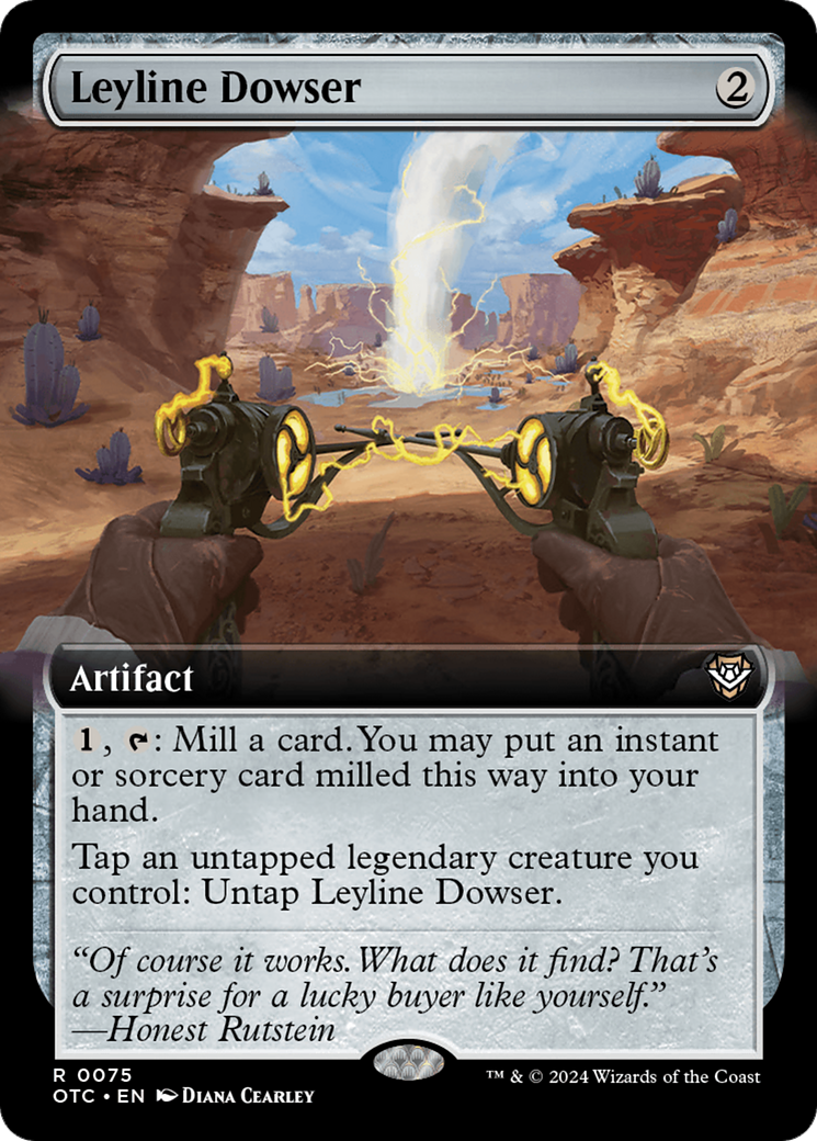 Leyline Dowser (Extended Art) [Outlaws of Thunder Junction Commander] | Jomio and Rueliete's Cards and Comics