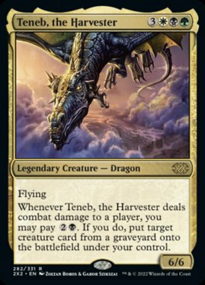 Teneb, the Harvester [Double Masters 2022] | Jomio and Rueliete's Cards and Comics