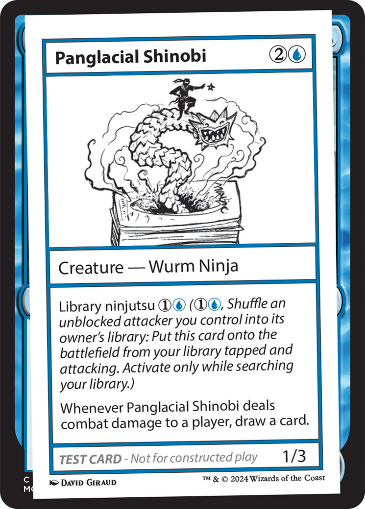 Panglacial Shinobi [Mystery Booster 2 Playtest Cards] | Jomio and Rueliete's Cards and Comics