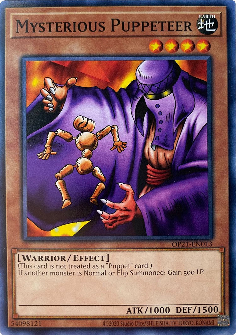 Mysterious Puppeteer [OP21-EN013] Common | Jomio and Rueliete's Cards and Comics