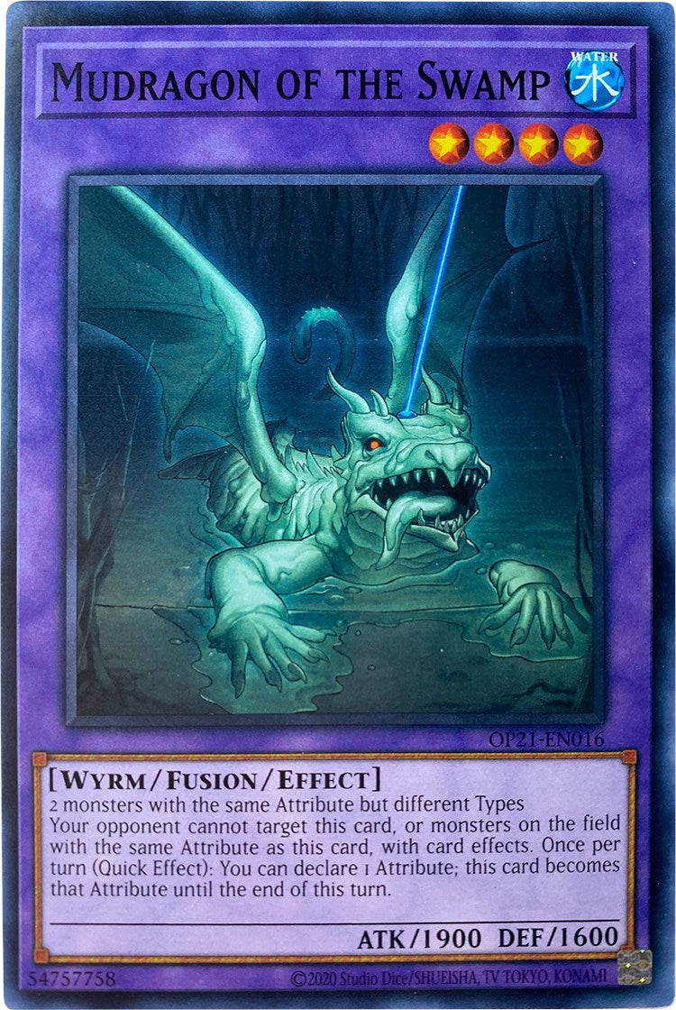 Mudragon of the Swamp [OP21-EN016] Common | Jomio and Rueliete's Cards and Comics