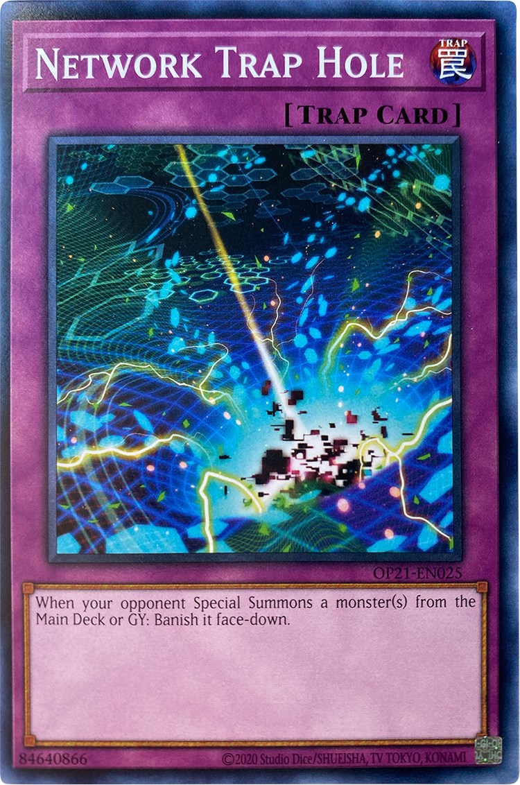 Network Trap Hole [OP21-EN025] Common | Jomio and Rueliete's Cards and Comics