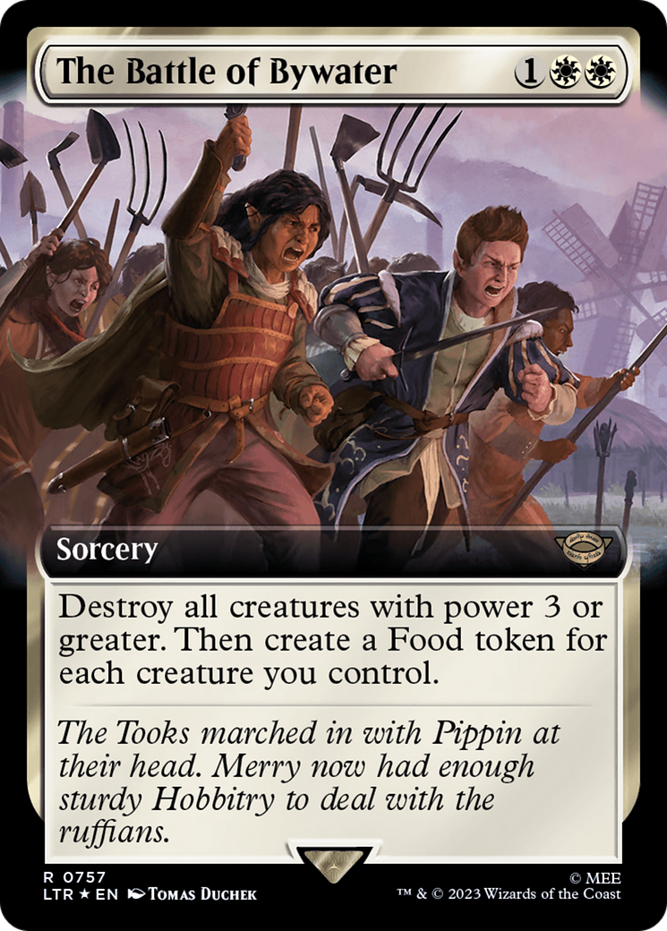 The Battle of Bywater (Extended Art) (Surge Foil) [The Lord of the Rings: Tales of Middle-Earth] | Jomio and Rueliete's Cards and Comics