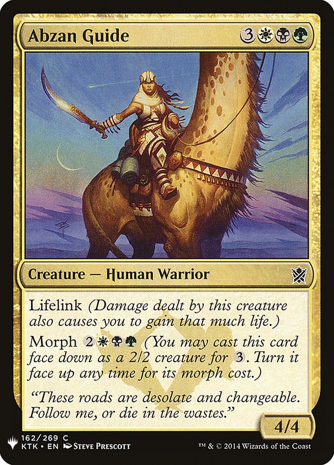 Abzan Guide [Mystery Booster] | Jomio and Rueliete's Cards and Comics