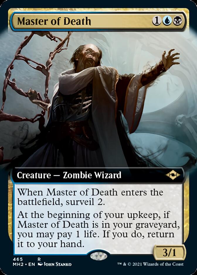 Master of Death (Extended Art) [Modern Horizons 2] | Jomio and Rueliete's Cards and Comics