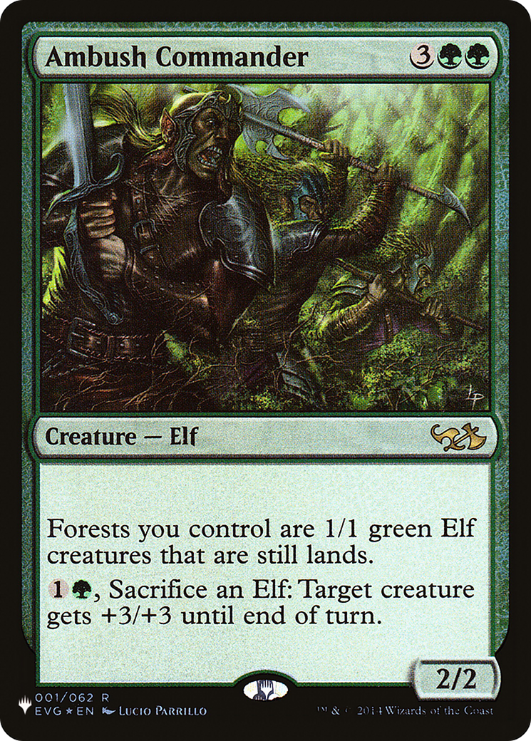 Ambush Commander [The List] | Jomio and Rueliete's Cards and Comics