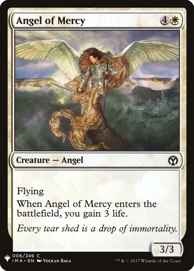 Angel of Mercy [Mystery Booster] | Jomio and Rueliete's Cards and Comics