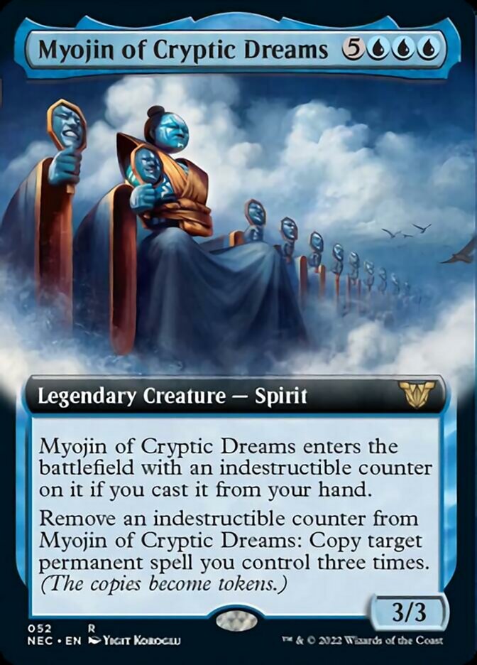 Myojin of Cryptic Dreams (Extended Art) [Kamigawa: Neon Dynasty Commander] | Jomio and Rueliete's Cards and Comics
