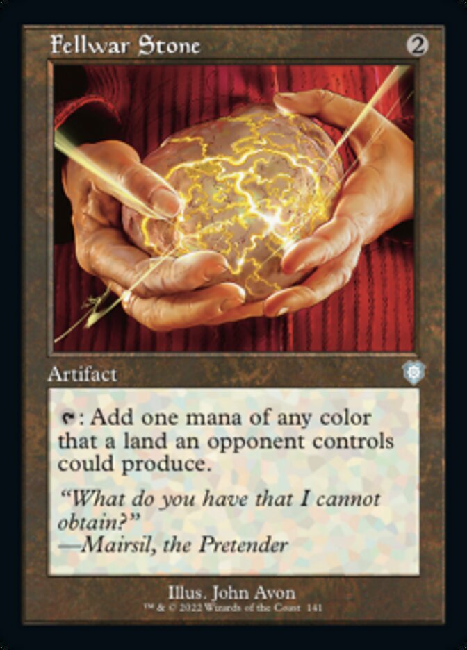 Fellwar Stone (Retro) [The Brothers' War Commander] | Jomio and Rueliete's Cards and Comics