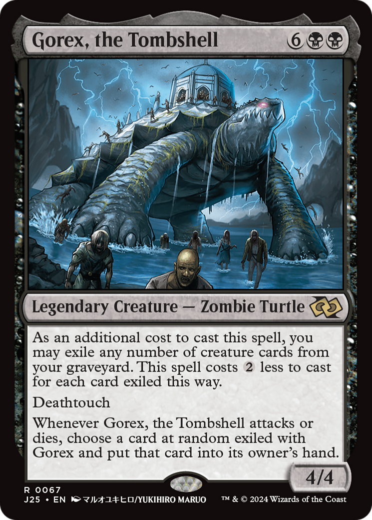 Gorex, the Tombshell (Anime) [Foundations Jumpstart] | Jomio and Rueliete's Cards and Comics