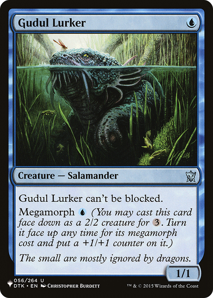 Gudul Lurker [The List] | Jomio and Rueliete's Cards and Comics