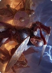 Beskir Shieldmate Art Card [Kaldheim Art Series] | Jomio and Rueliete's Cards and Comics
