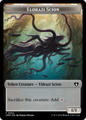 Eldrazi Scion // Spirit (0058) Double-Sided Token [Commander Masters Tokens] | Jomio and Rueliete's Cards and Comics
