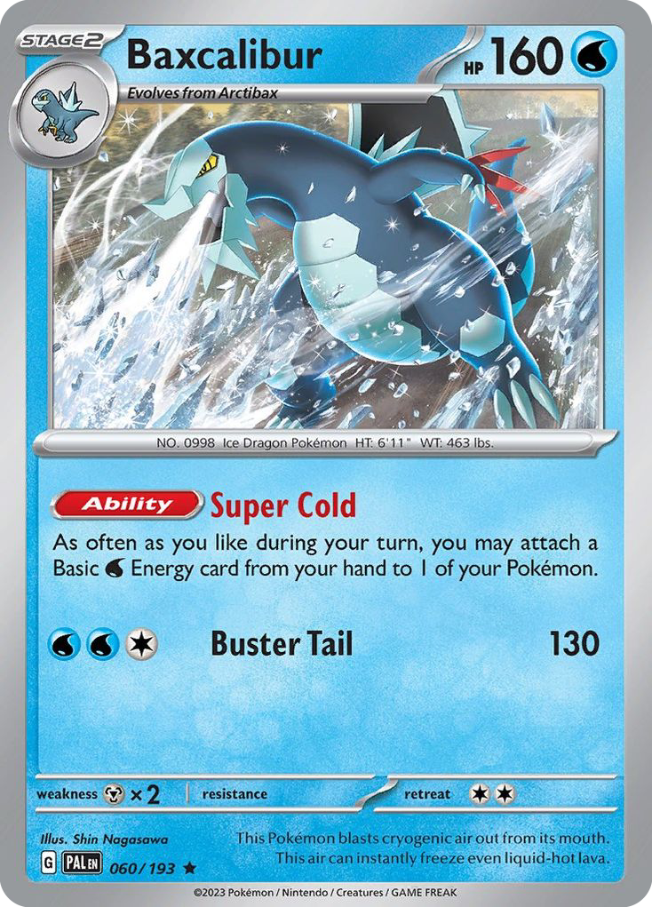 Baxcalibur (060/193) (Theme Deck Exclusive) [Scarlet & Violet: Paldea Evolved] | Jomio and Rueliete's Cards and Comics