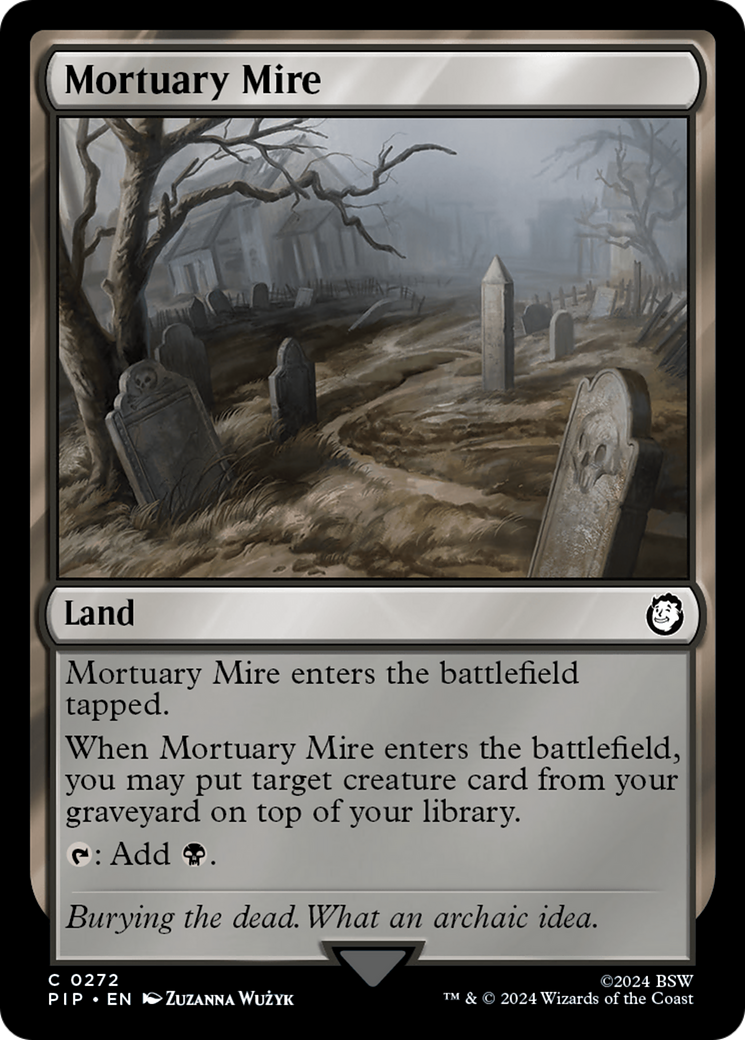Mortuary Mire [Fallout] | Jomio and Rueliete's Cards and Comics
