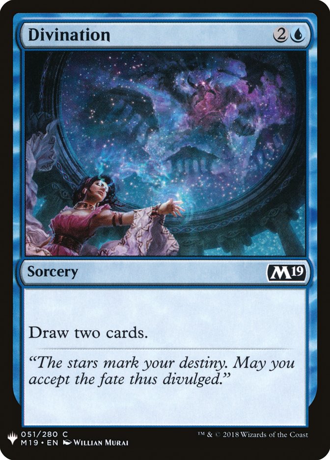 Divination [Mystery Booster] | Jomio and Rueliete's Cards and Comics