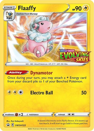 Flaaffy (SWSH122) (Prerelease Promo) [Sword & Shield: Black Star Promos] | Jomio and Rueliete's Cards and Comics