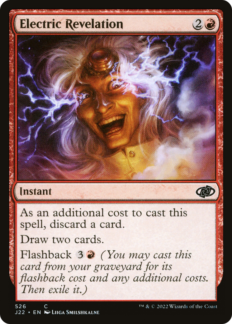 Electric Revelation [Jumpstart 2022] | Jomio and Rueliete's Cards and Comics