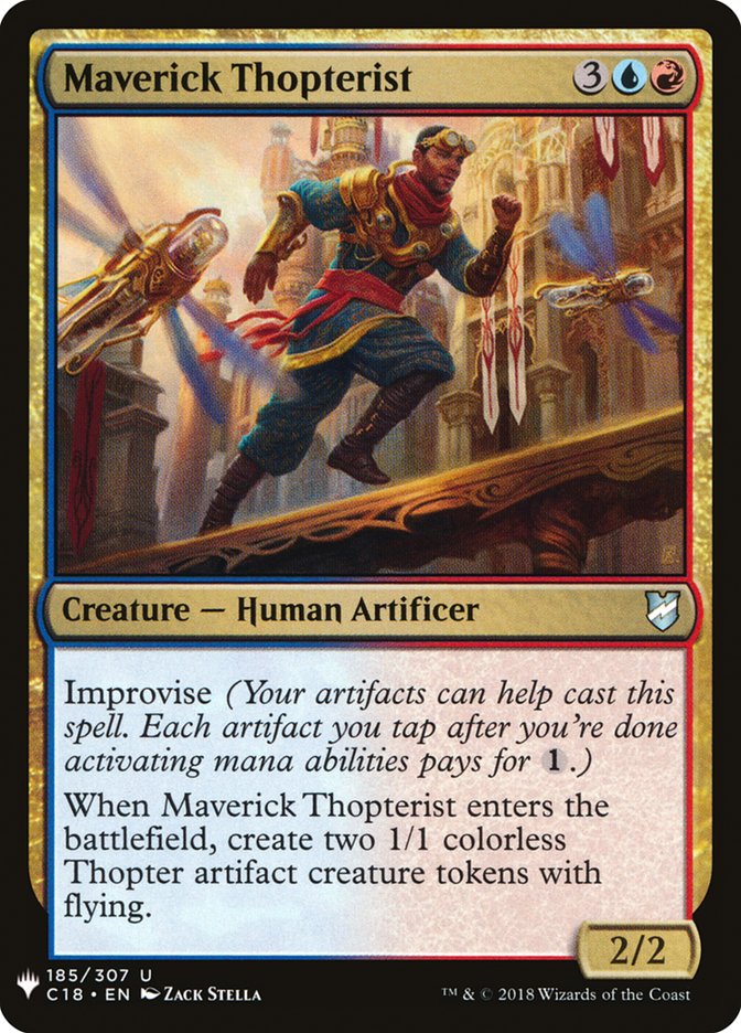 Maverick Thopterist [Mystery Booster] | Jomio and Rueliete's Cards and Comics