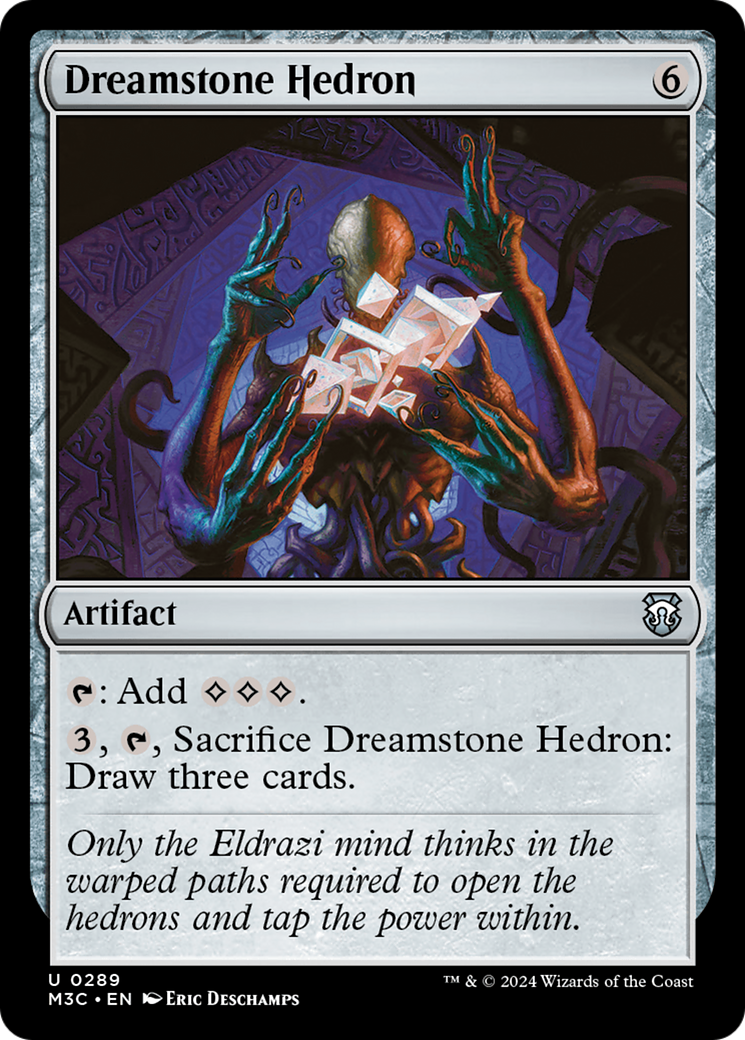 Dreamstone Hedron (Ripple Foil) [Modern Horizons 3 Commander] | Jomio and Rueliete's Cards and Comics