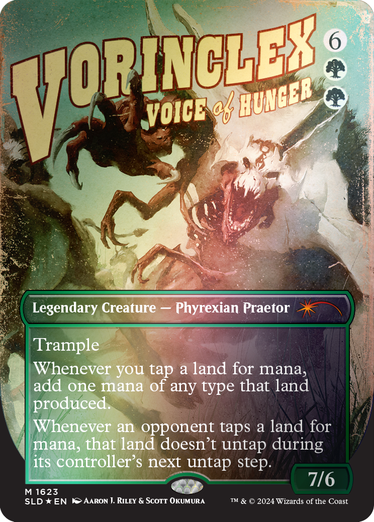 Vorinclex, Voice of Hunger (Rainbow Foil) [Secret Lair Drop Series] | Jomio and Rueliete's Cards and Comics