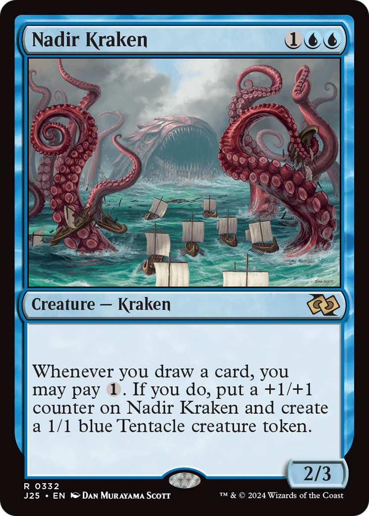 Nadir Kraken [Foundations Jumpstart] | Jomio and Rueliete's Cards and Comics