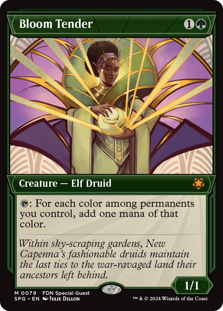 Bloom Tender (Showcase) [Foundations Special Guests] | Jomio and Rueliete's Cards and Comics