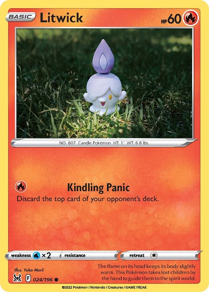 Litwick (024/196) [Sword & Shield: Lost Origin] | Jomio and Rueliete's Cards and Comics