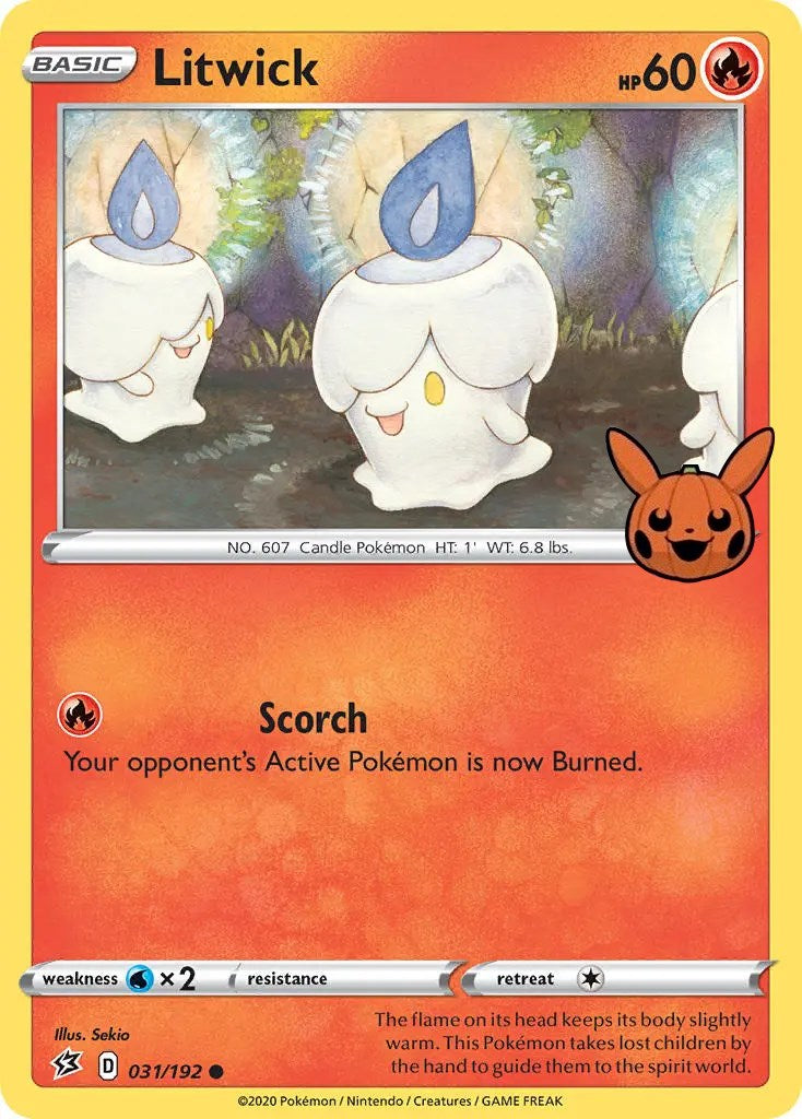 Litwick (031/192) [Trick or Trade] | Jomio and Rueliete's Cards and Comics