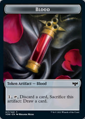 Blood // Spirit (003) Double-Sided Token [Innistrad: Crimson Vow Tokens] | Jomio and Rueliete's Cards and Comics