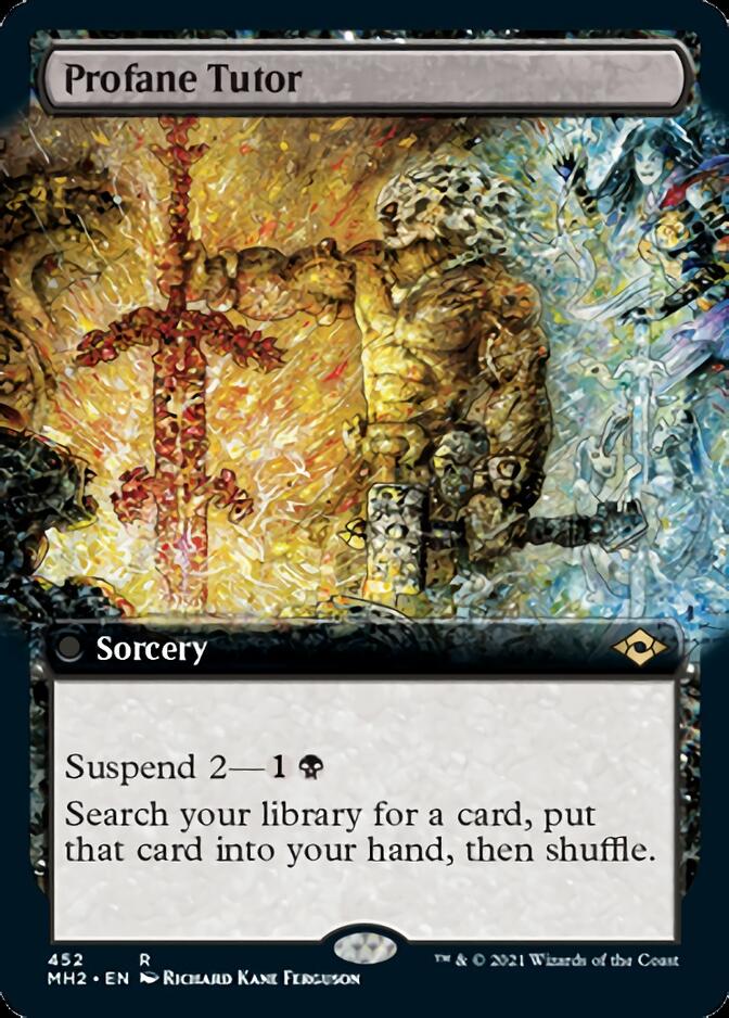 Profane Tutor (Extended Art) [Modern Horizons 2] | Jomio and Rueliete's Cards and Comics