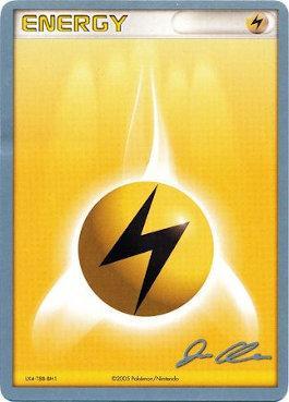 Lightning Energy (Mewtrick - Jason Klaczynski) [World Championships 2006] | Jomio and Rueliete's Cards and Comics