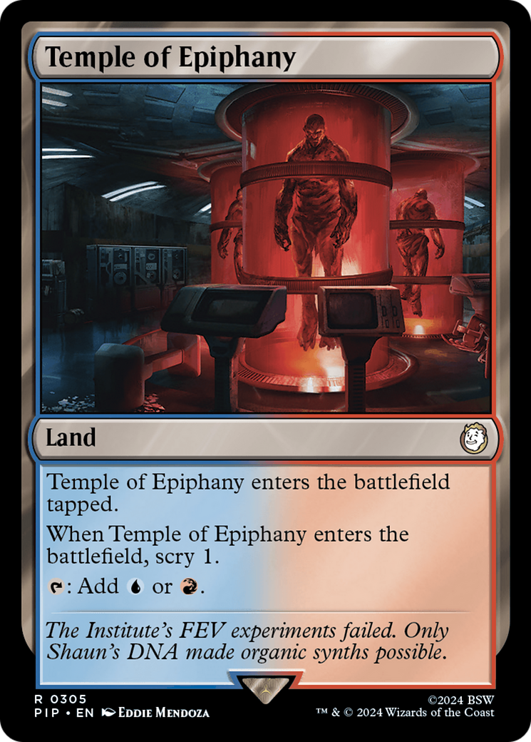 Temple of Epiphany [Fallout] | Jomio and Rueliete's Cards and Comics