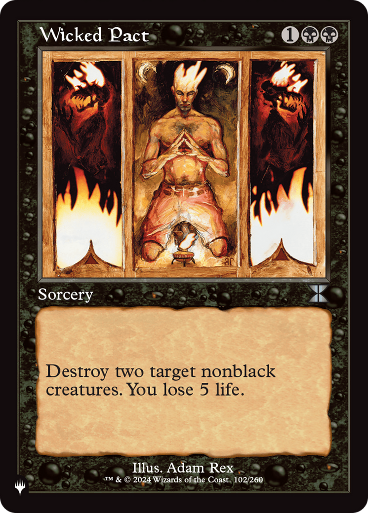 Wicked Pact [The List] | Jomio and Rueliete's Cards and Comics