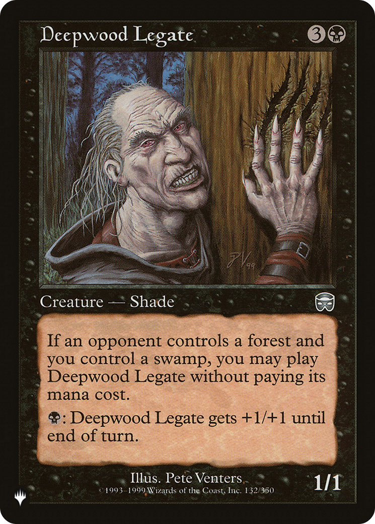 Deepwood Legate [The List] | Jomio and Rueliete's Cards and Comics