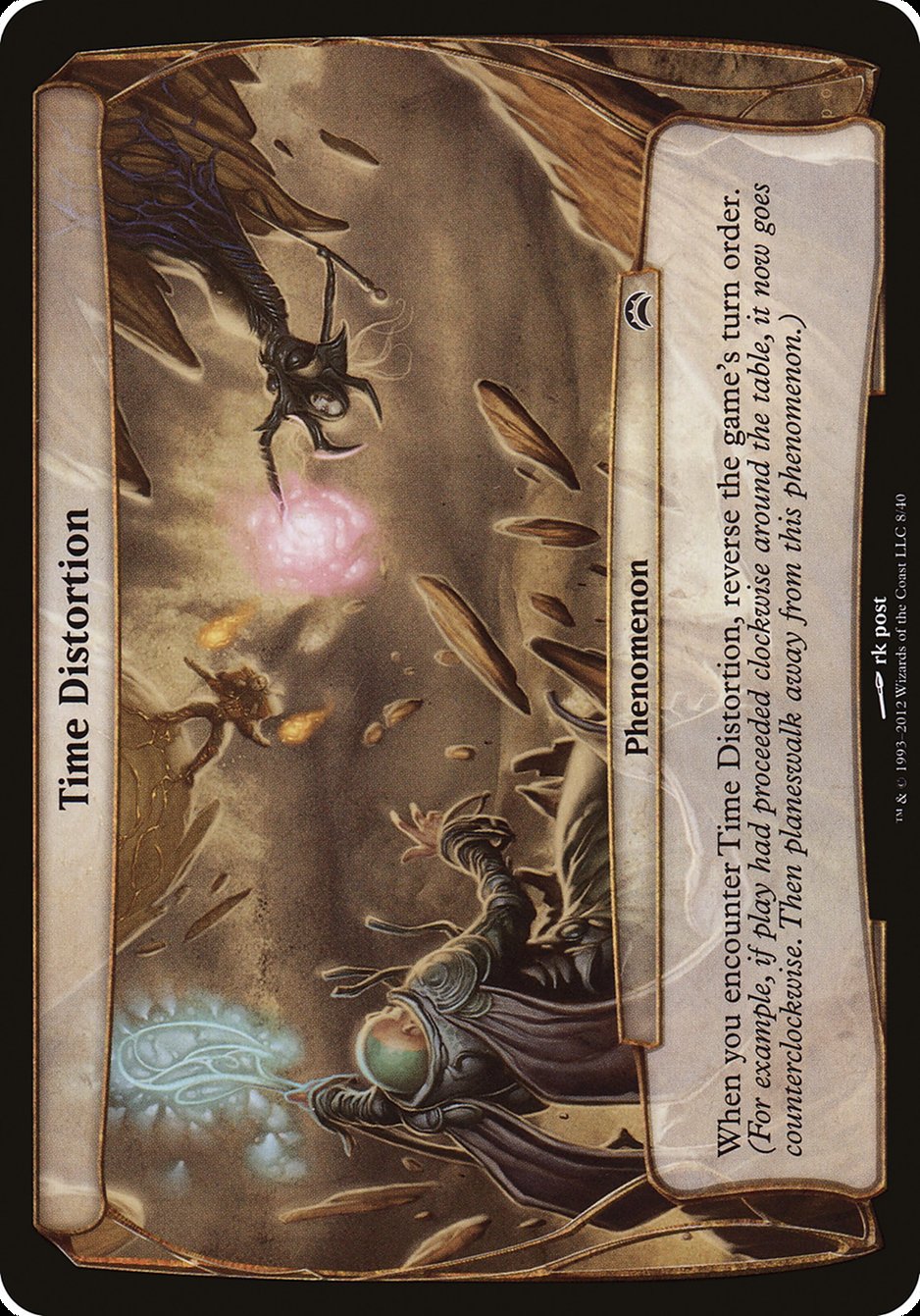 Time Distortion (Planes) [Planechase 2012 Planes] | Jomio and Rueliete's Cards and Comics