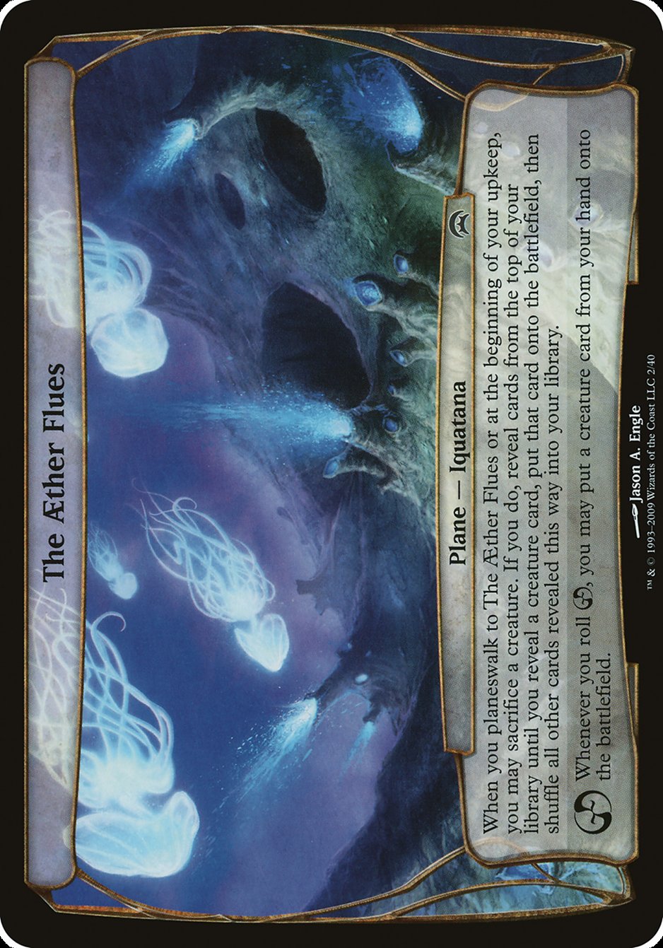 The Aether Flues (Planes) [Planechase Planes] | Jomio and Rueliete's Cards and Comics