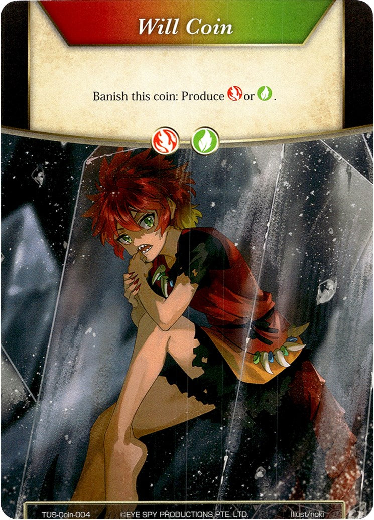 Will Coin - Coin-004 - Ki Lua (TUS-Coin-004) [The Underworld of Secrets] | Jomio and Rueliete's Cards and Comics