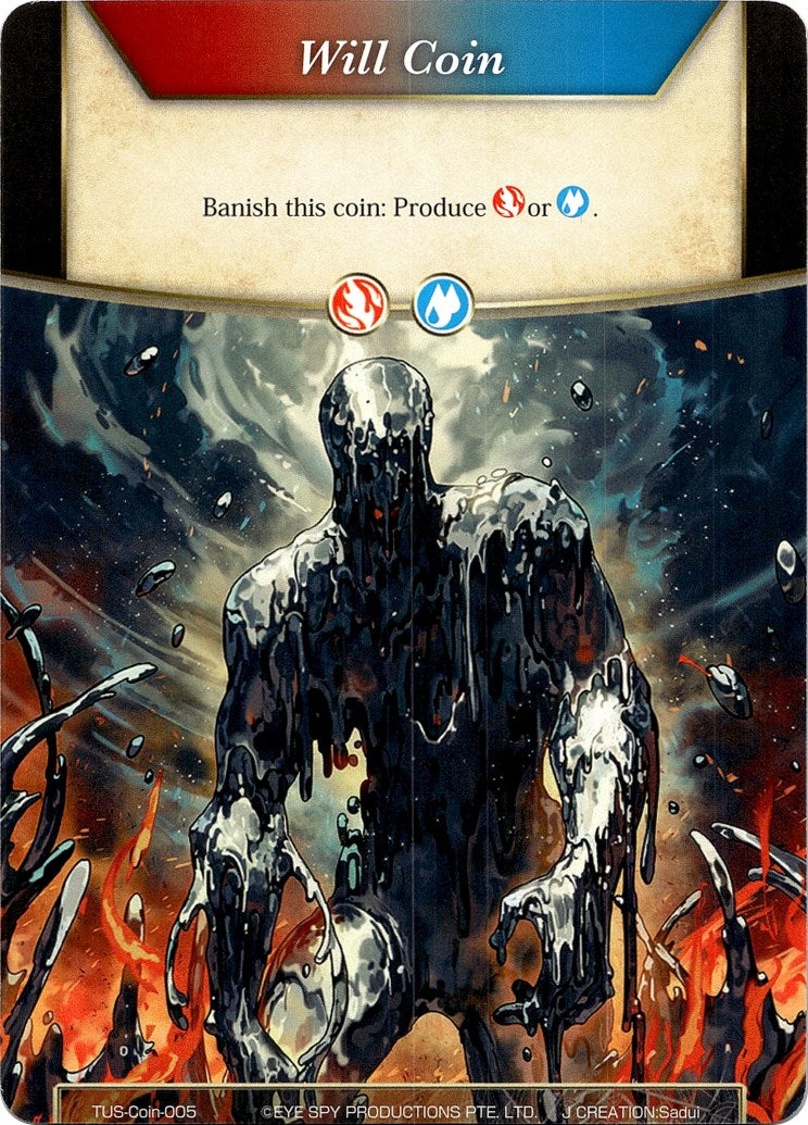 Will Coin - Coin-005 - T2 (TUS-Coin-005) [The Underworld of Secrets] | Jomio and Rueliete's Cards and Comics