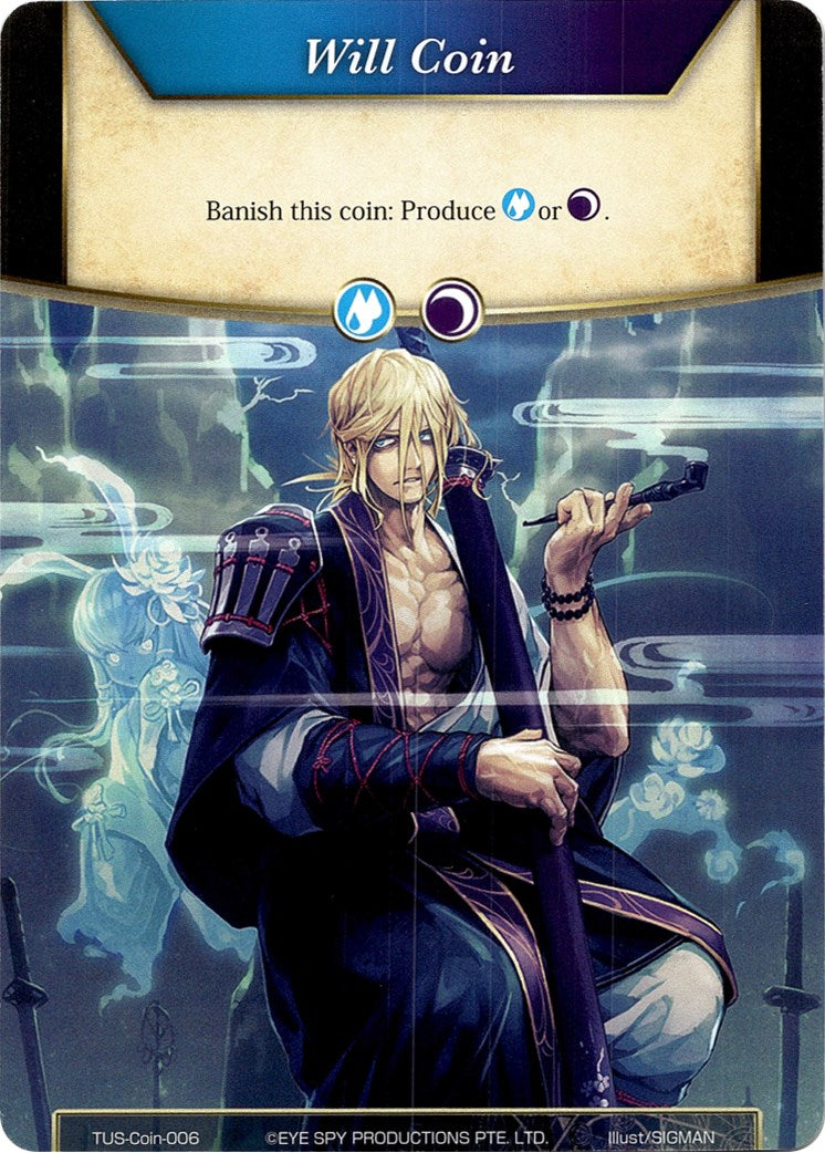 Will Coin - Coin-006 - Reinhardt (TUS-Coin-006) [The Underworld of Secrets] | Jomio and Rueliete's Cards and Comics