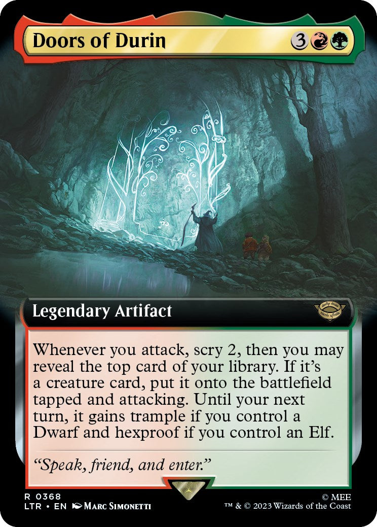 Doors of Durin (Extended Art) [The Lord of the Rings: Tales of Middle-Earth] | Jomio and Rueliete's Cards and Comics